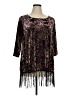 Catherines Purple 3/4 Sleeve Blouse Size 0X - photo 1