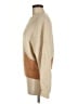 Lush Color Block Tan Pullover Sweater Size M - photo 5