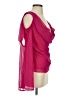 PrettyLittleThing 100% Polyester Pink Tank Top Size 4 - photo 4