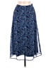 Limited Too 100% Polyester Paisley Blue Casual Skirt Size 12 - photo 1
