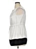 Simply Vera Vera Wang 100% Polyester Gray Sleeveless Blouse Size 14 - photo 5