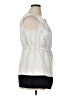 Simply Vera Vera Wang 100% Polyester Gray Sleeveless Blouse Size 14 - photo 4