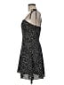 GB 100% Polyester Polka Dots Black Cocktail Dress Size M - photo 5