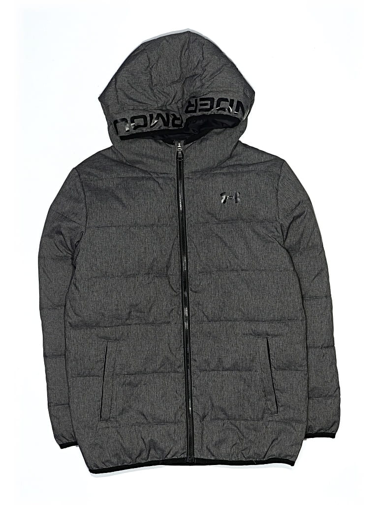 Pre-owned Under Armour Kids' Snow Jacket In Gray