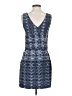 Toad & Co 100% Polyester Tweed Blue Casual Dress Size XS - photo 2