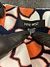 Nine West 100% Polyester Print Orange Blazer Size 2 - photo 6