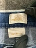 Levi's 100% Elastane Color Block Blue Jeans Size 14 - photo 7