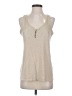 Ann Taylor Tan Sleeveless Top Size S - photo 1