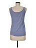 Eileen Fisher 100% Silk Blue Sleeveless Top Size M - photo 2