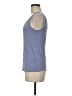 Eileen Fisher 100% Silk Blue Sleeveless Top Size M - photo 5