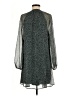 Joie 100% Polyester Polka Dots Green Casual Dress Size M - photo 2