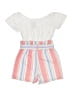 PaperDoll 100% Polyester White Dress Size 10 - photo 2