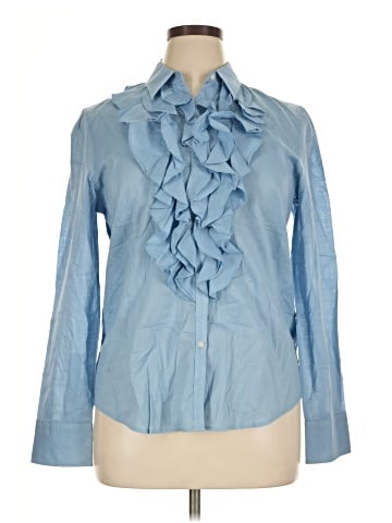 Lauren Jeans Co. Long Sleeve Blouse (view 1)
