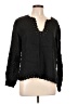 J.Crew 100% Polyester Black Long Sleeve Blouse Size L - photo 1