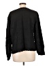 J.Crew 100% Polyester Black Long Sleeve Blouse Size L - photo 2