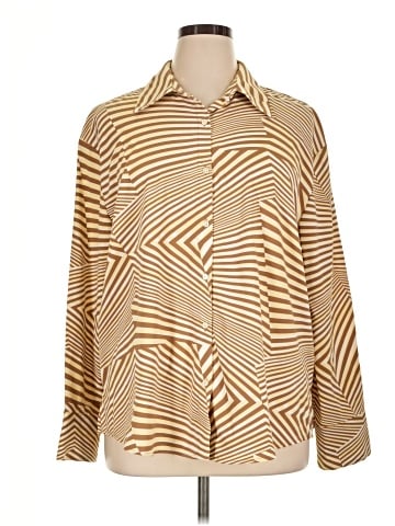 Worthington Long Sleeve Blouse (view 1)