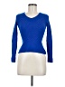 Miss Wu 100% Cashmere Blue Cashmere Pullover Sweater Size M - photo 1