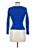 Miss Wu 100% Cashmere Blue Cashmere Pullover Sweater Size M - photo 2