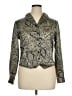 Principles 100% Polyester Paisley Silver Long Sleeve Blouse Size 14 - photo 1