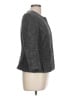 Ann Taylor Factory Tweed Gray Blazer Size 12 Petite - photo 4