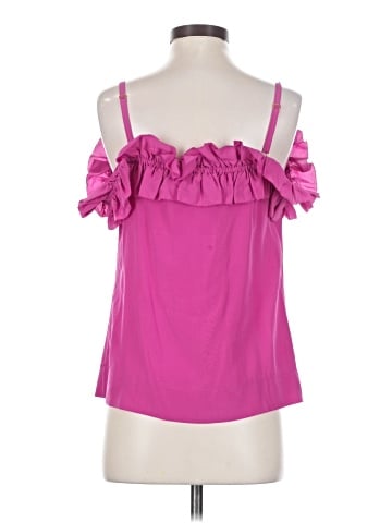 Trina Turk Sleeveless Silk Top (view 2)