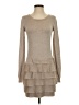 BCBGMAXAZRIA Tan Casual Dress Size S - photo 1