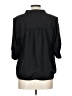 Nine West 100% Polyester Black 3/4 Sleeve Blouse Size L - photo 2