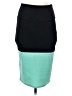 Lularoe Color Block Teal Casual Skirt Size XS - photo 1