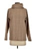 J.Crew Factory Store Chevron-herringbone Tan Turtleneck Sweater Size S - photo 1