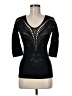 Wolford Black 3/4 Sleeve Top Size M - photo 1