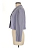 Due Per Due 100% Silk Purple Silk Blazer Size 8 - photo 5