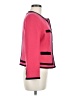 J.Crew 100% Wool Color Block Pink Jacket Size 8 - photo 4