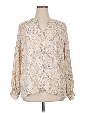 Ava & Viv Long Sleeve Blouse (view 1)