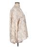 Ava & Viv Animal Print Ivory Long Sleeve Blouse Size 1X - photo 4