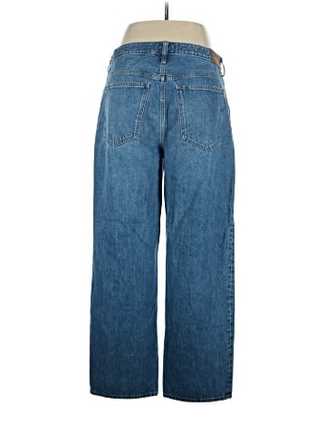 Madewell Curvy Low-Slung Straight Jeans in Palmina Wash (view 2)