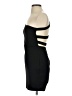 Blue Blush Solid Black Cocktail Dress Size S - photo 5
