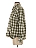 Talbots 100% Cotton Checkered-gingham Green Long Sleeve Button-Down Shirt Size S - photo 5
