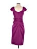 Xscape 100% Polyester Purple Cocktail Dress Size 4 - photo 2