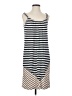 Spense Stripes Gray Casual Dress Size S - photo 1