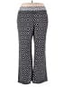 Roz & Ali Print Black Casual Pants Size 2X - photo 1