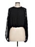 Zara Black Long Sleeve Blouse Size L - photo 1