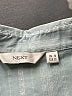 Next Blue Long Sleeve Blouse Size UK 10 / US 6 - photo 7