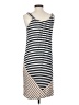 Spense Stripes Gray Casual Dress Size S - photo 2