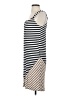 Spense Stripes Gray Casual Dress Size S - photo 5