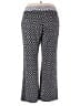 Roz & Ali Print Black Casual Pants Size 2X - photo 2