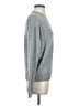 Theory 100% Cashmere Solid Gray Cashmere Pullover Sweater Size S - photo 4