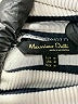 Massimo Dutti Stripes Ivory Long Sleeve Top Size M - photo 4