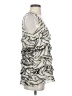 Diane von Furstenberg 100% Silk Silver Sleeveless Top Size 4 - photo 4