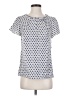 Boden Polka Dots Blue Short Sleeve Blouse Size 4 - photo 1