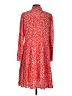J.Crew 100% Viscose Hearts Red Casual Dress Size S - photo 2